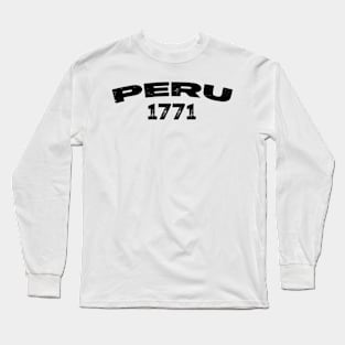 Peru, Massachusetts Long Sleeve T-Shirt